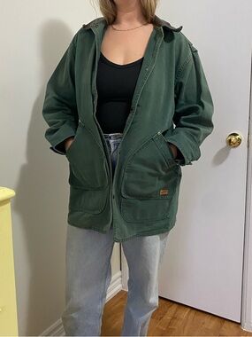 Green Utility Jacket - Women